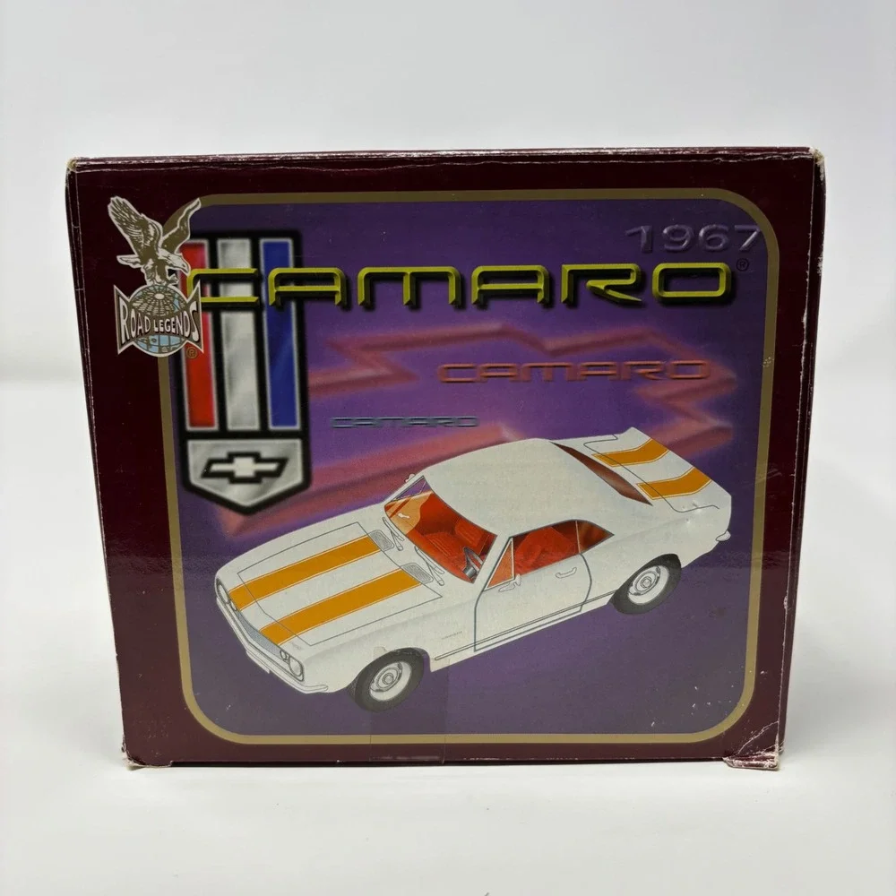 1967 Chevrolet Camaro Black 1:18 Yat Ming Road Legends Diecast Sealed